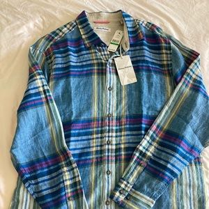 Tommy Bahama linen shirt NWT